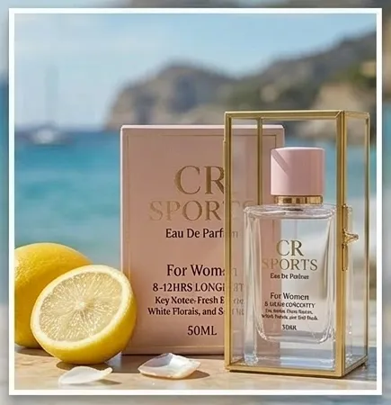 CR Sports Perfume for Women - Long Lasting Fresh Fragrance