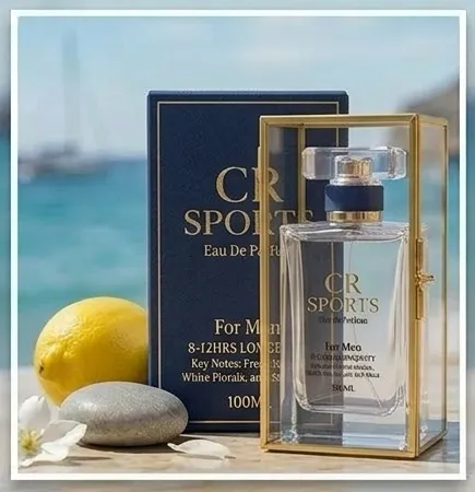 CR Sports Perfume for Men - Long Lasting Fresh Fragrance
