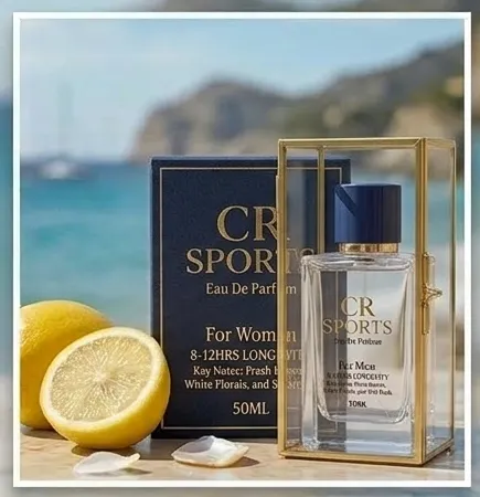 CR Sports Perfume for Men - Long Lasting Fresh Fragrance