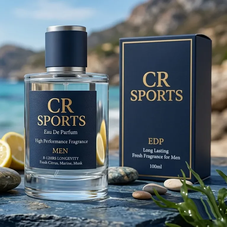 CR Sports Perfume for Men - Long Lasting Fresh Fragrance